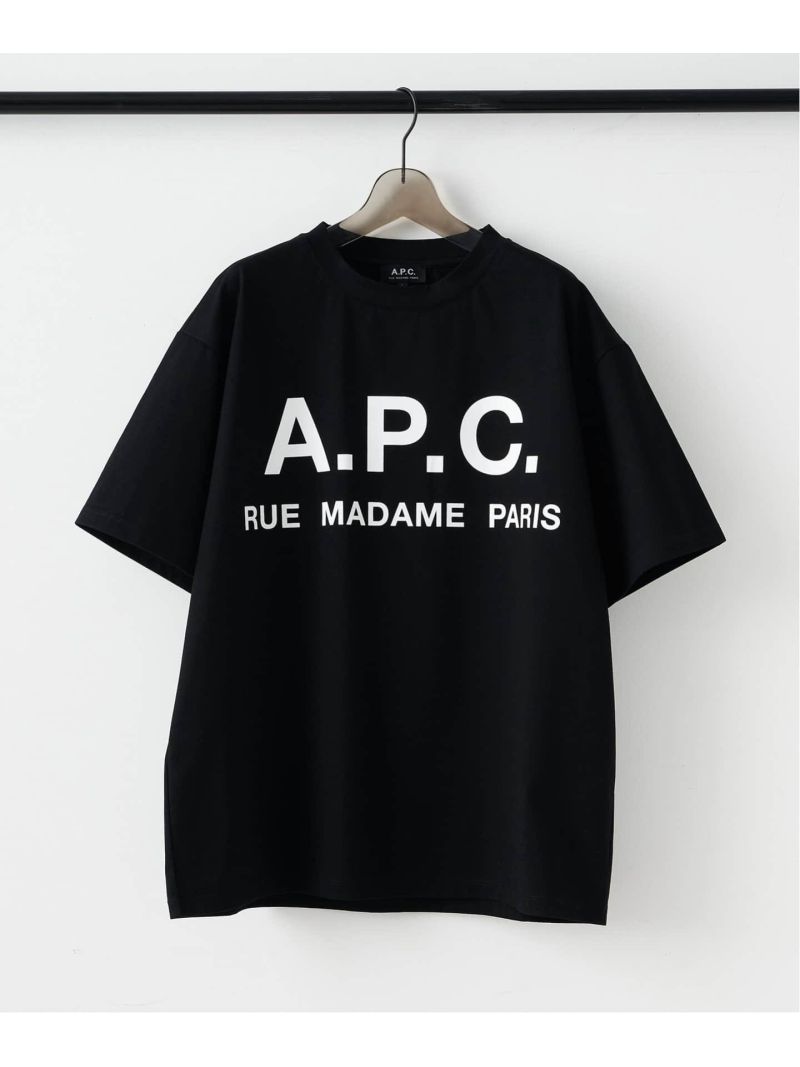 完売→再入荷！「A.P.C.」なのにオーバーサイズな別注ロゴTシャツが 