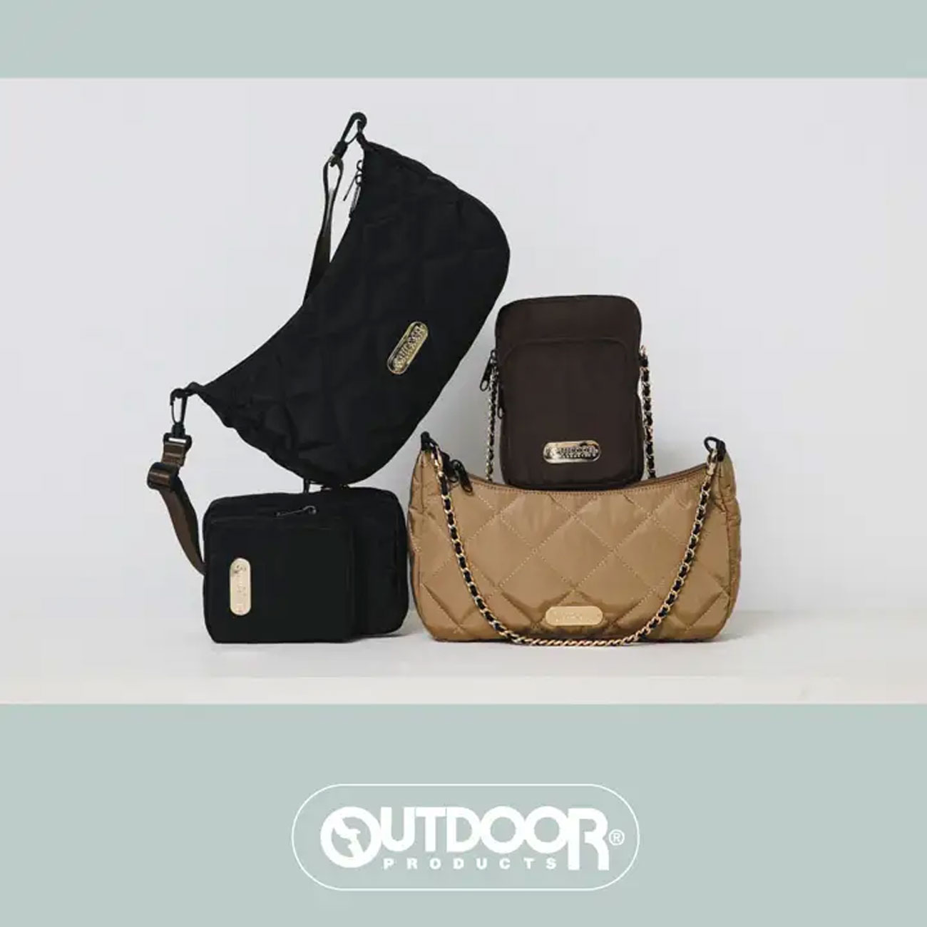 アウトドアプロダクツ「別注チェーンショルダー」発売！キルティング