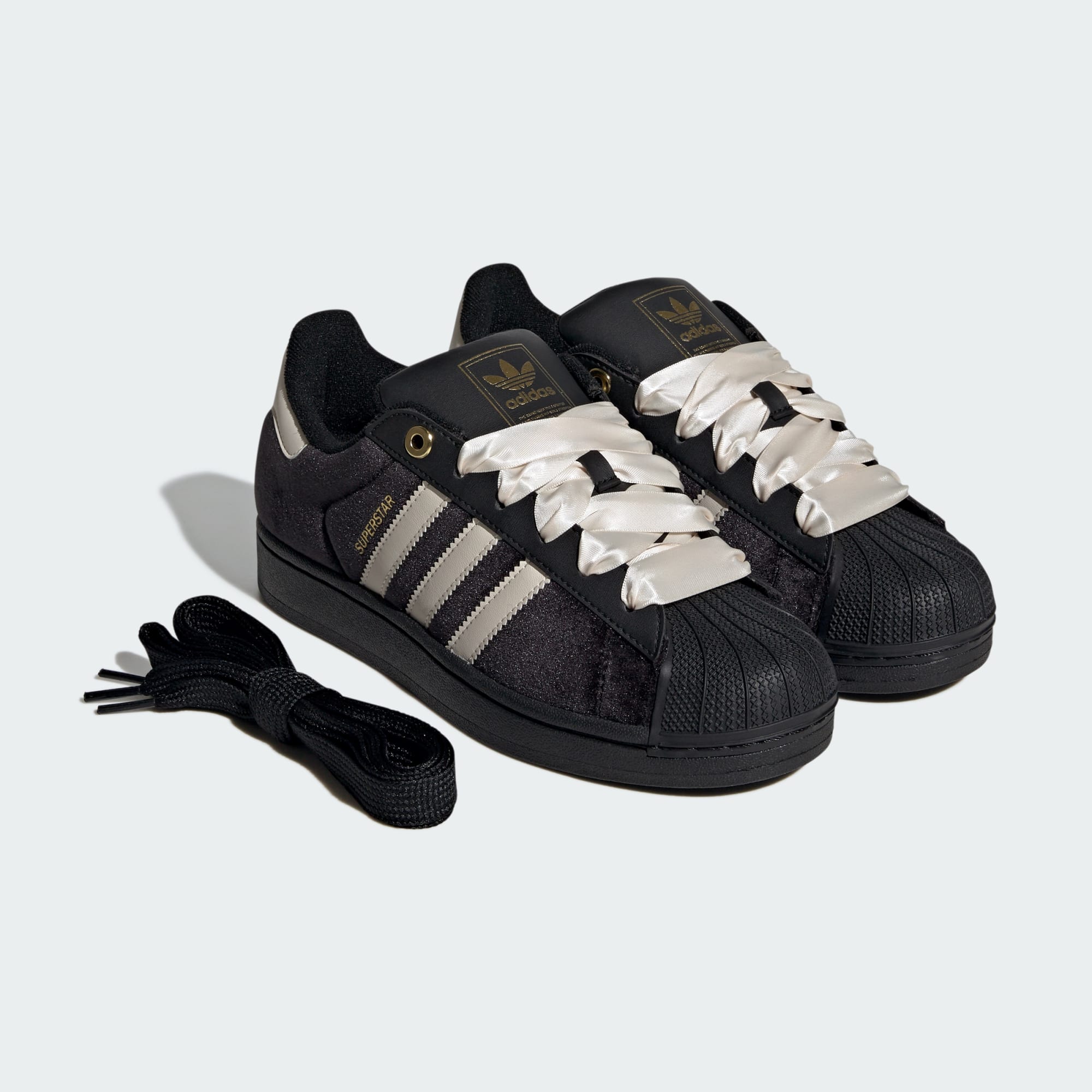 adidas スーパースターII リボンシューレース Superstar アディダス「スーパースター II」に新作が登場！バレエコアなリボン